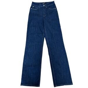 Judy Blue Dark Wash Wide Leg Jeans